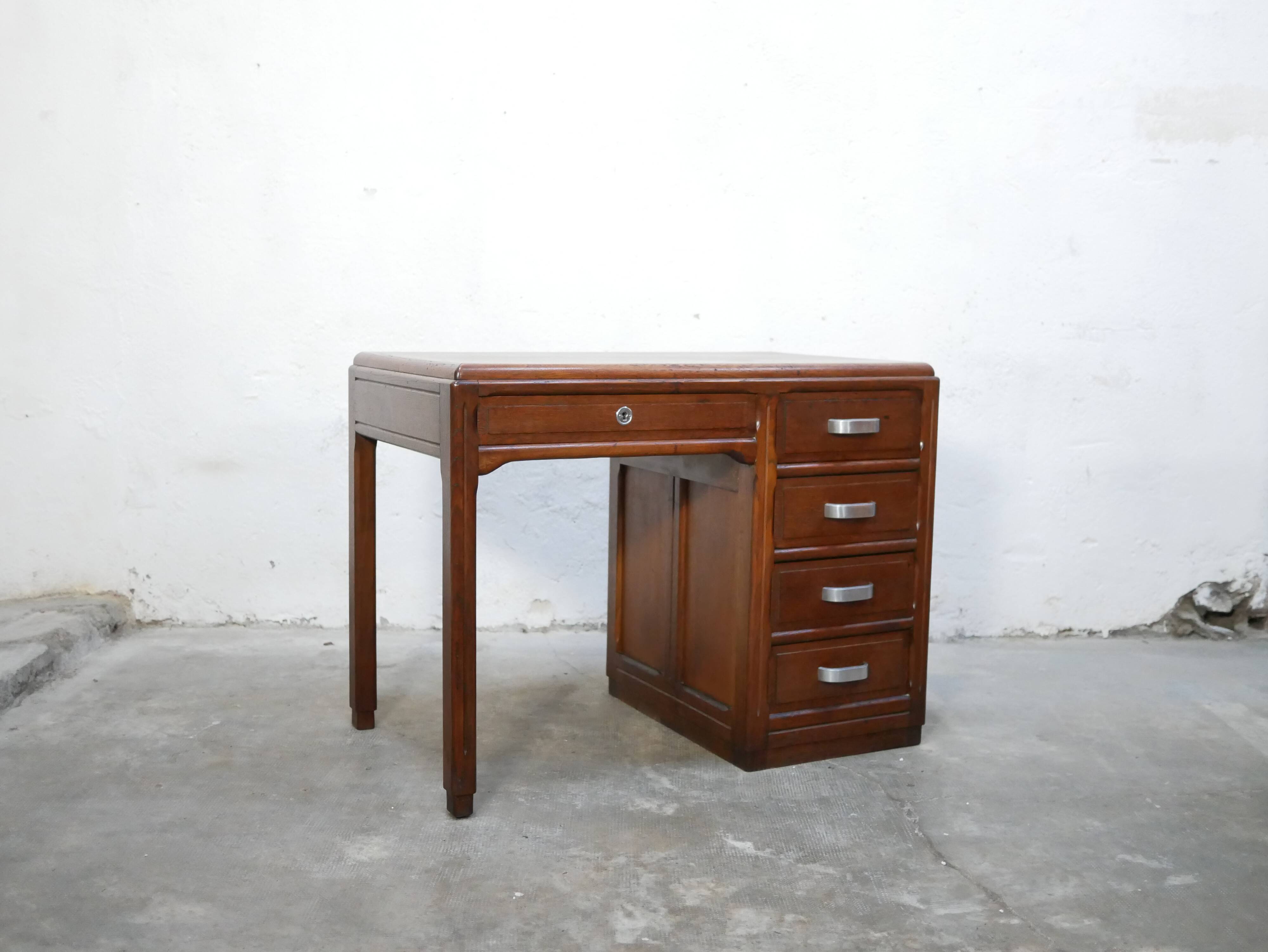Vintage oak desk