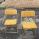 Chaises pliante vintage