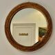 Old mirror in gilded wood early twentieth century