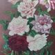 Oil painting, bouquet of flowers