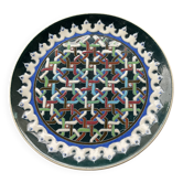 Antique plate KUTAHYA enamels