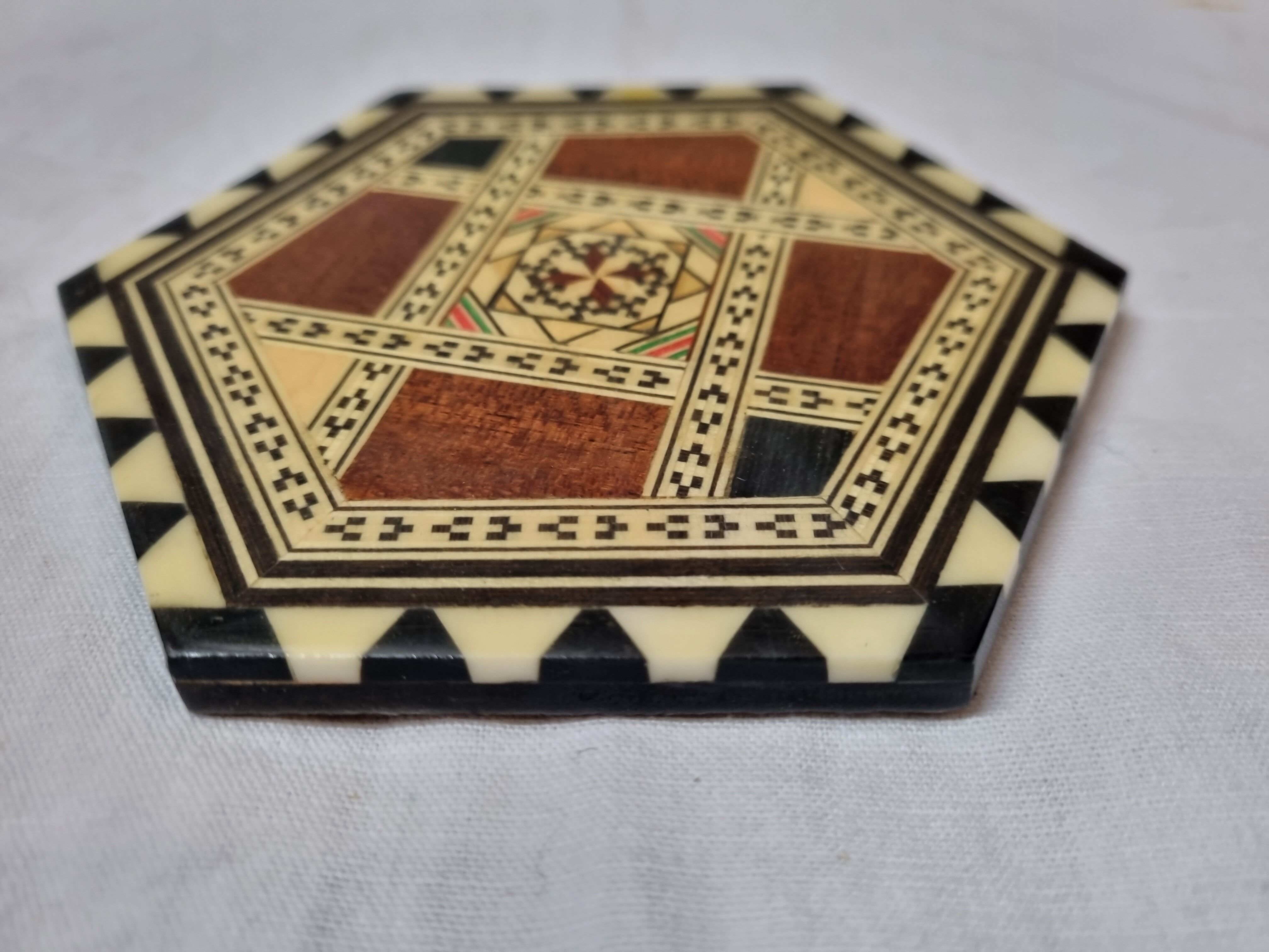 Bottle underwear, marquetry from 1980