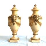 Paire de cassolettes - xixe - louis xvi