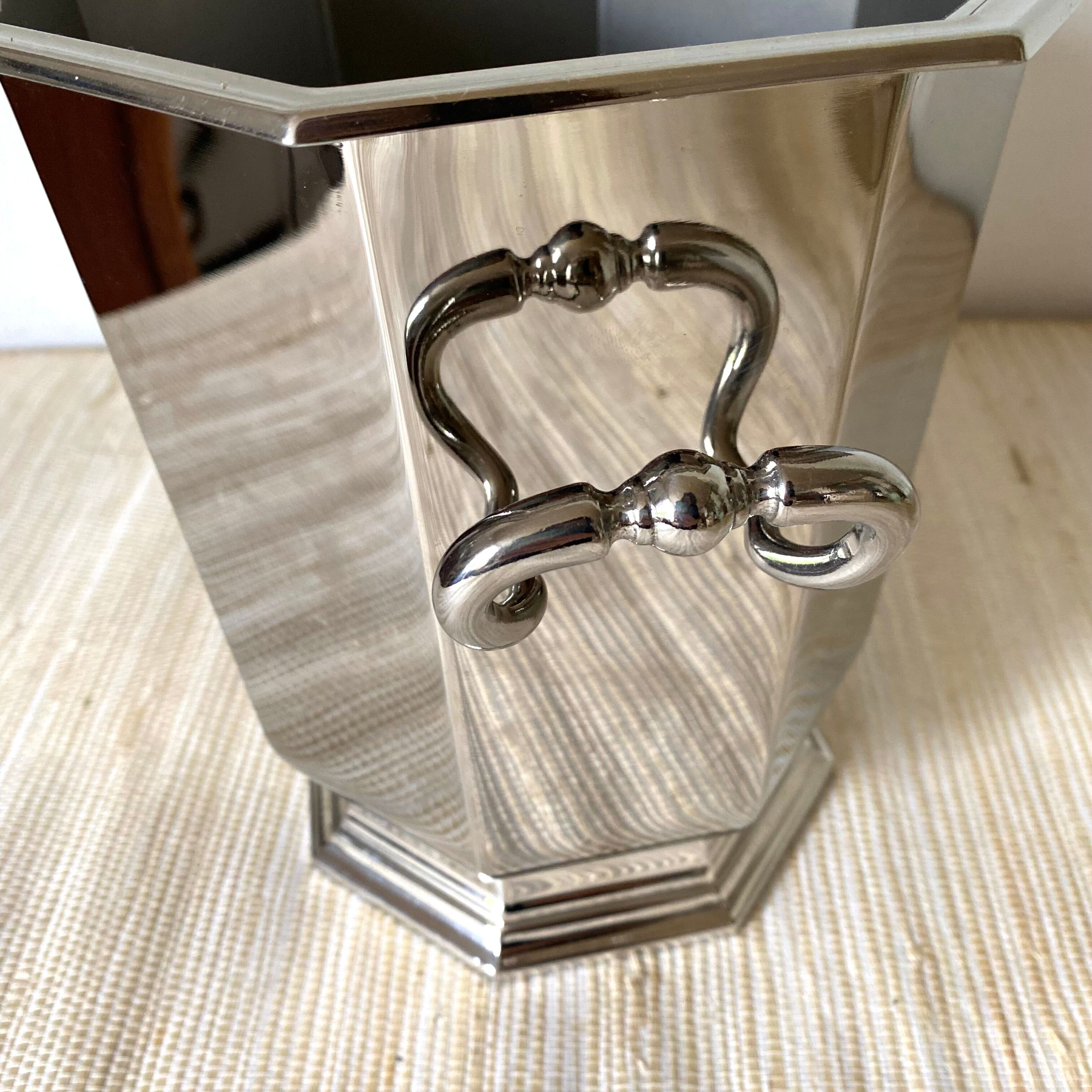 Double-walled stainless steel champagne bucket Jean Couzon