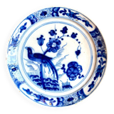Assiette delft en porcelaine bleue