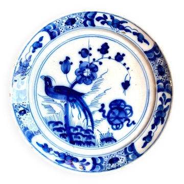 Delft blue porcelain plate