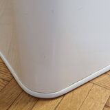 Side table with fiberglass storage Berthier style, 1970s, 50 cm