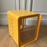 table d'appoint Stamp design Henri Massonnet années 80