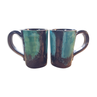 2 mugs vintage Vallauris
