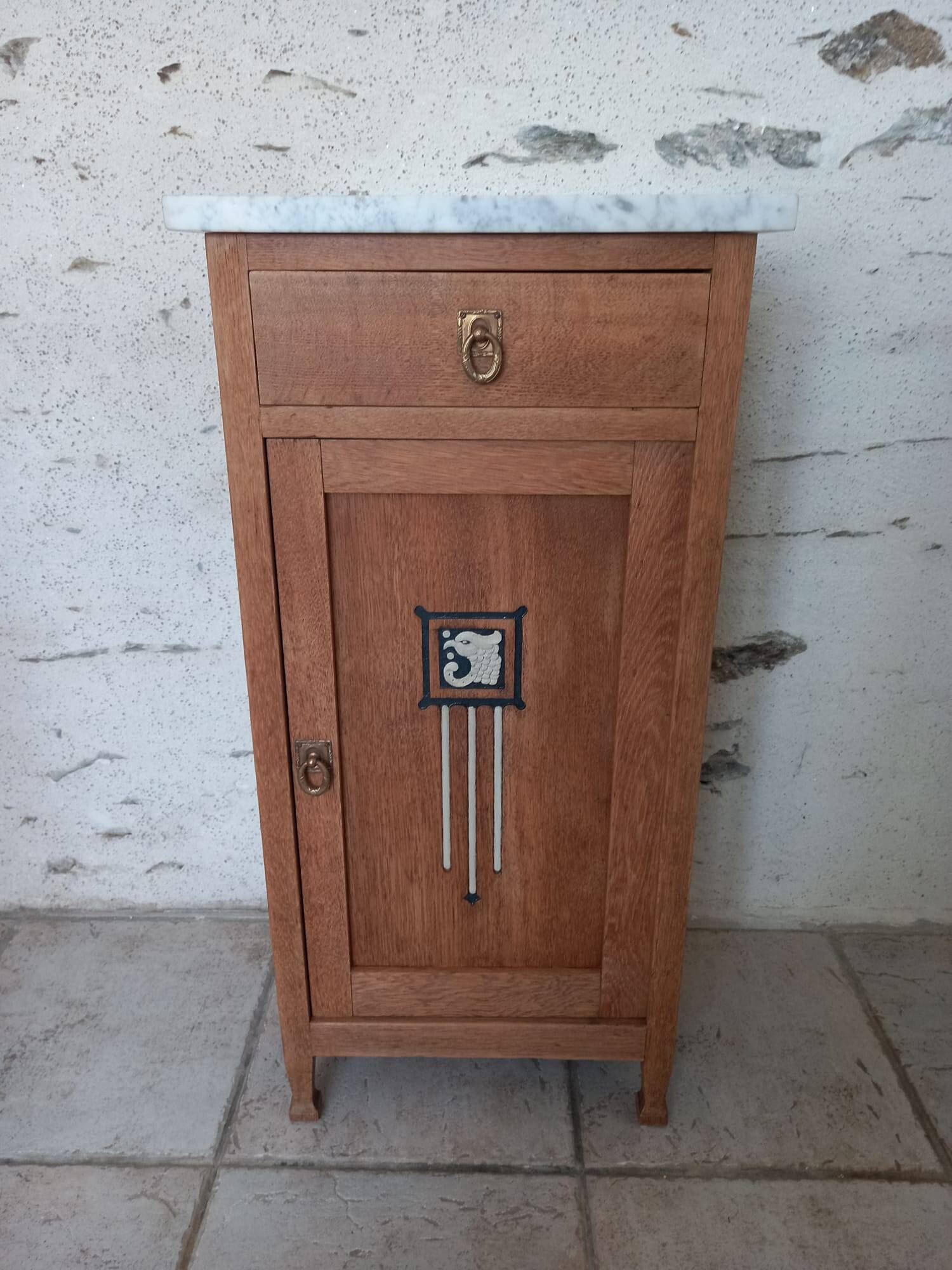 Art Deco bedside table