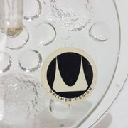 Solitaire vase, clear glass, designed by H. Düsterhaus, Walther Glas, Germa