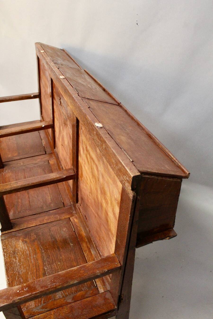 3 Seater Oak Church Bench