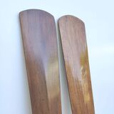 Wooden boat oar paddle