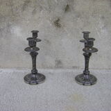 Paire de chandeliers anciens