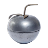 Bonbonnière en métal en forme de pomme