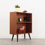 Teak bookcase, Danish design, 1970s, manufactured by Denka