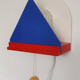 Applique murale vintage Ikea style Memphis, 1980