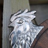 Rooster wood tray 1970