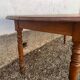 Old bistro table in solid wood - Dimensions 200 x 86 cm