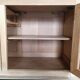 Cabinet from the 50s in solid oak signed FNA N° 0049