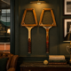 Pair of tennis rackets 1960
