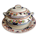 Losol Ware Keeling & Co. individual soup tureen, Beverley, England Burslem