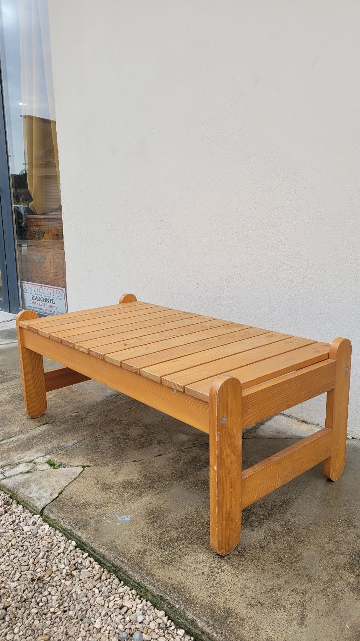 Pine coffee table