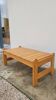 Pine coffee table