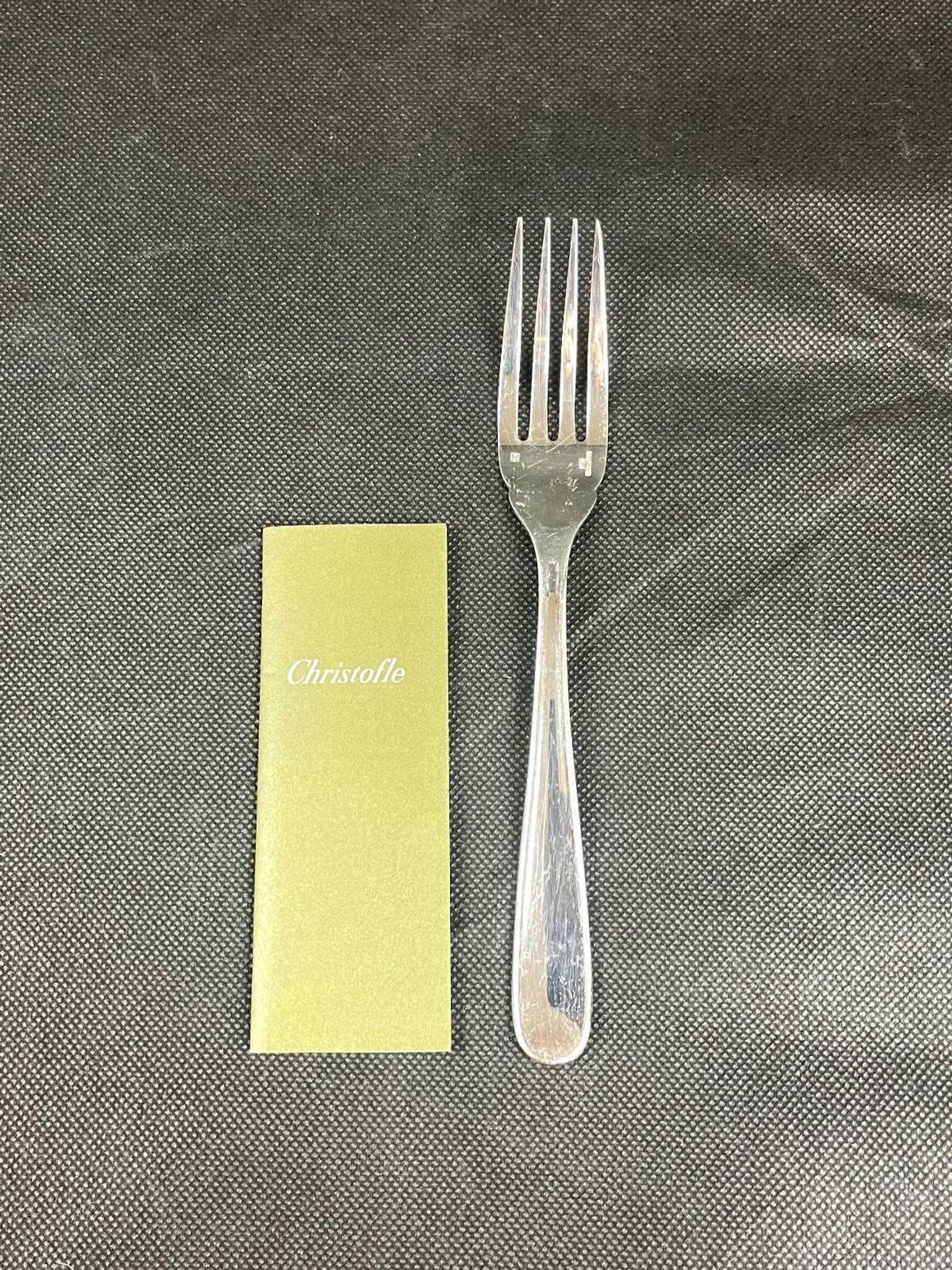 Christofle, fish service model Dax, 12 forks and 12 knives