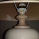 lampe moderniste circa 1970 en travertin et tôle laquée
