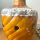 Mid-century perforated ceramic lamp