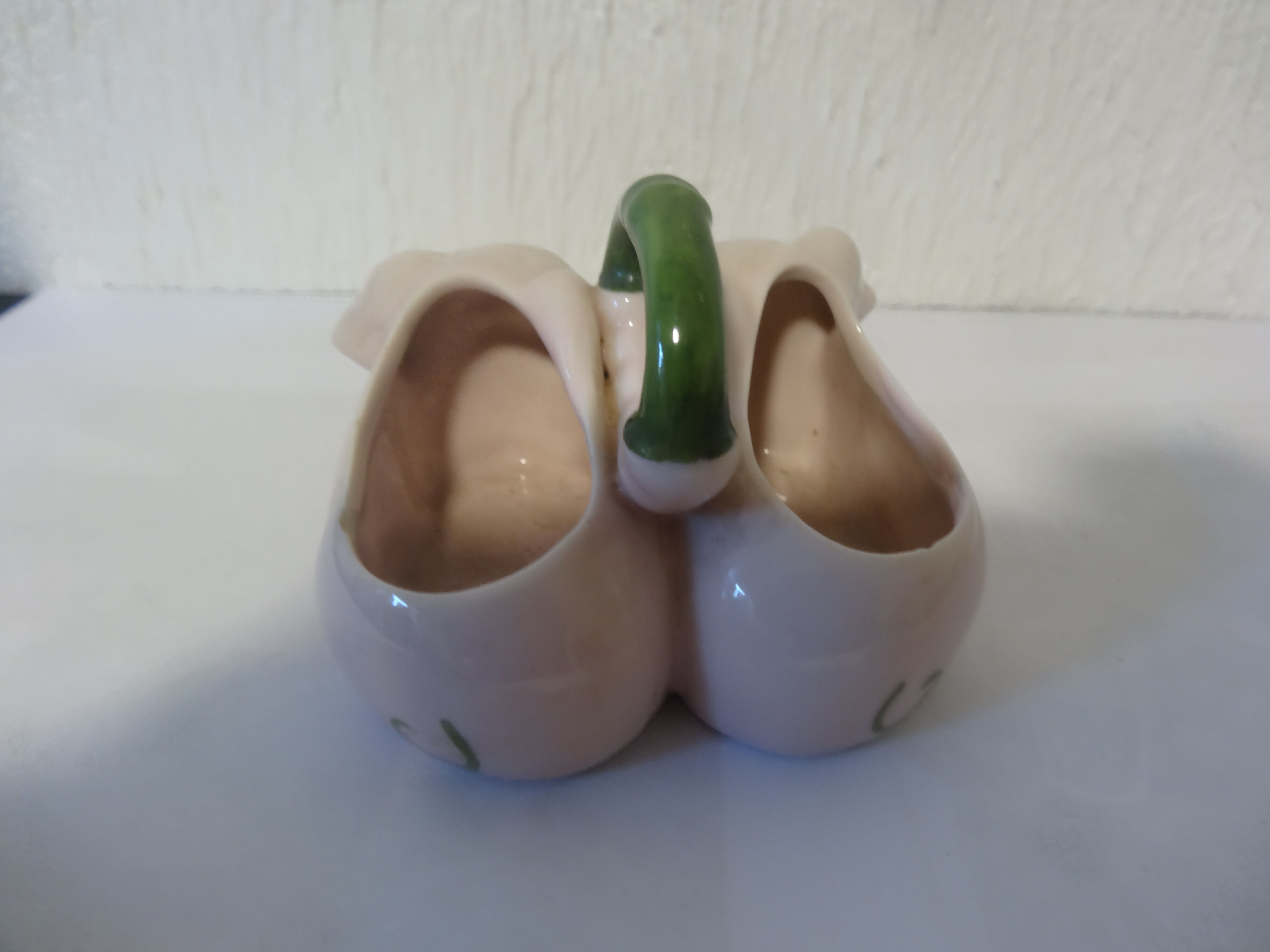 Saliere porcelaine cochons