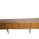 Scandinavian low sideboard from the 60s in teak
