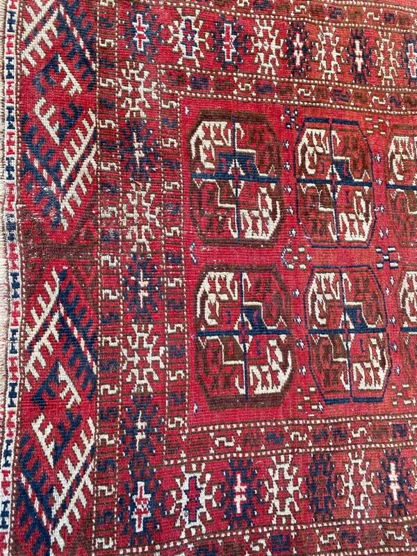 Carpet ancient afghan bukhara 92x138 cm