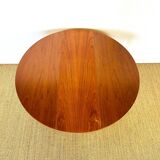 Scandinavian folding teak dining table