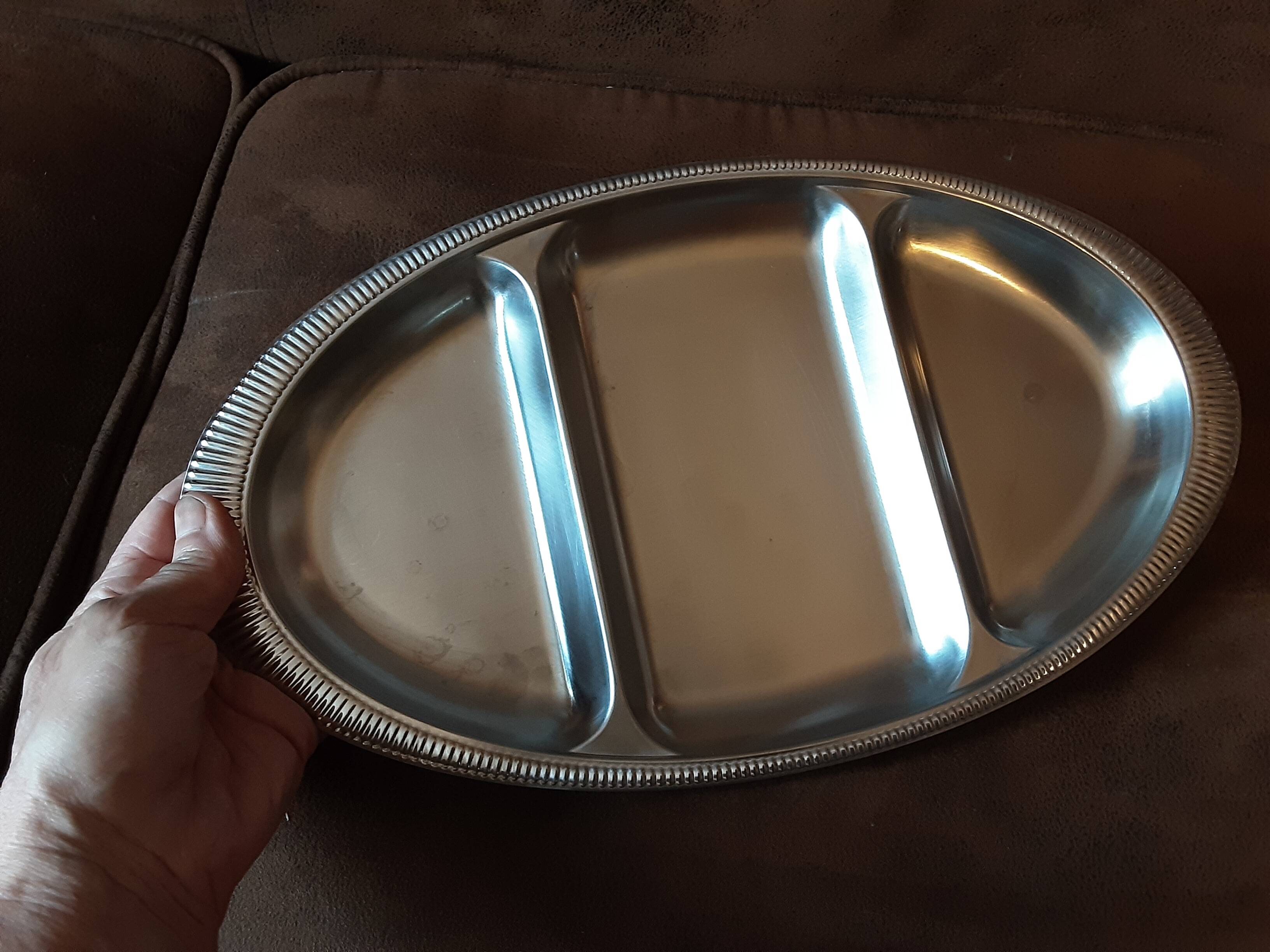 Vintage metal trays