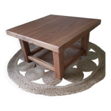 Roxanne raw wood coffee table