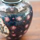 Antique Japanese porcelain vases, Meiji period, 19th century, oriental porcelain art, in