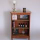 Bibus marquetry in rosewood, Transition style - Mid 20th century