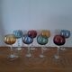 6 verres à digestif, années 60