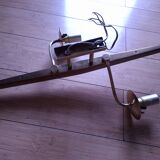 60's teak wall light from Maison Lunel