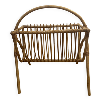 Porte magazine en bambou