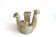 Set of 4 stoneware "hen" egg cups by Jean Lerat, 1960s