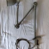 Nikel-Forms articulated workshop lamp from the 50s