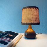 Vintage stoneware lamp