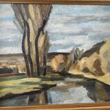 Landscape signed Chotin