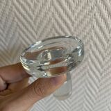 Carafe en verre cylindrique