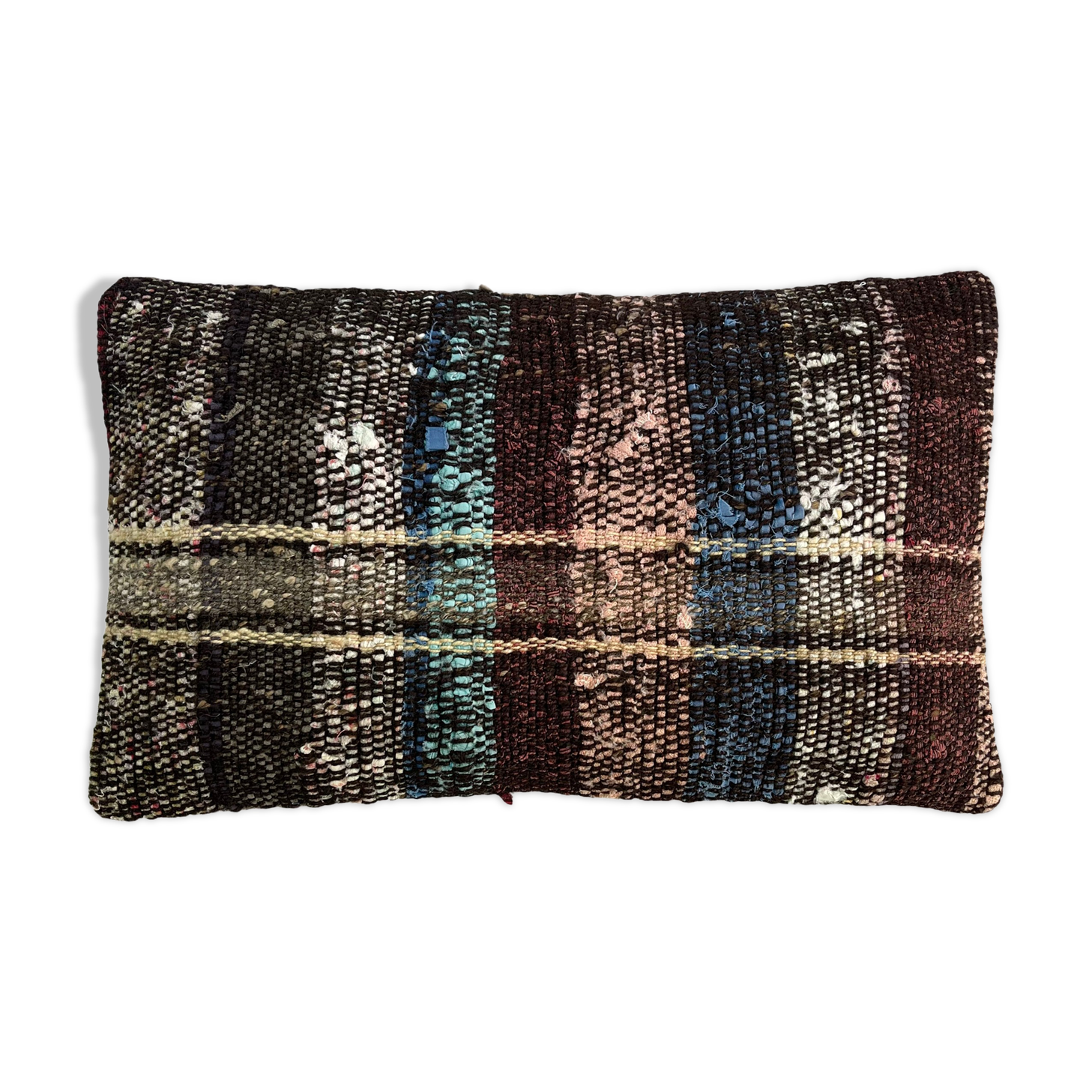 Vintage Turkish Kilim Cushion Cover, 30 x 50 cm