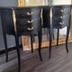 Pair of bedside louis XV style