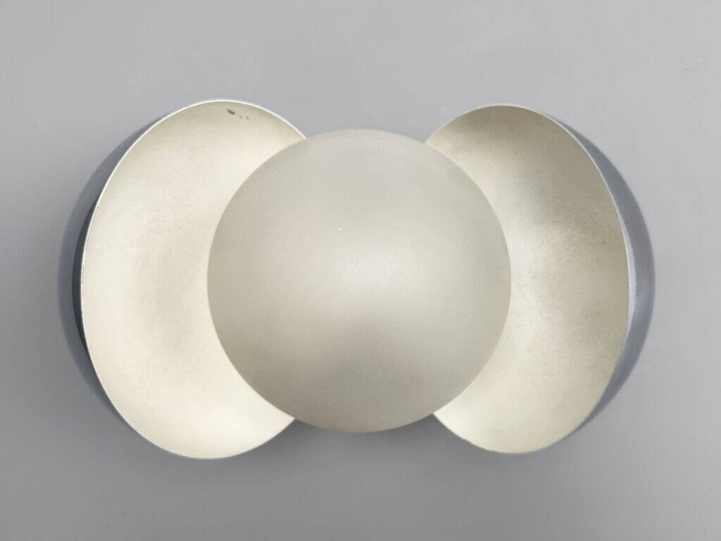 Wall lamp “Diaframma” by Piero & Monti for Fontana Arte, Italy, 1960s